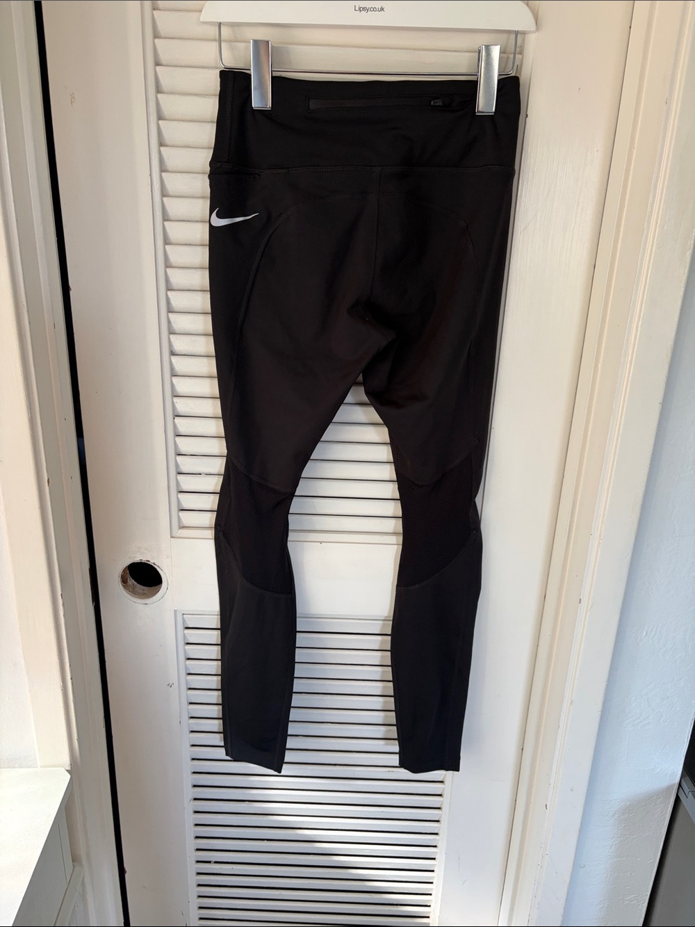 Mesh cut out dry-fit Nike leggings with inner draw string